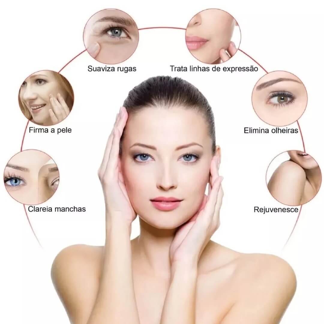 Aparelho Lipocavitação Ultrassom 40k e Radiofrequência LW101 Tela Touch Screen