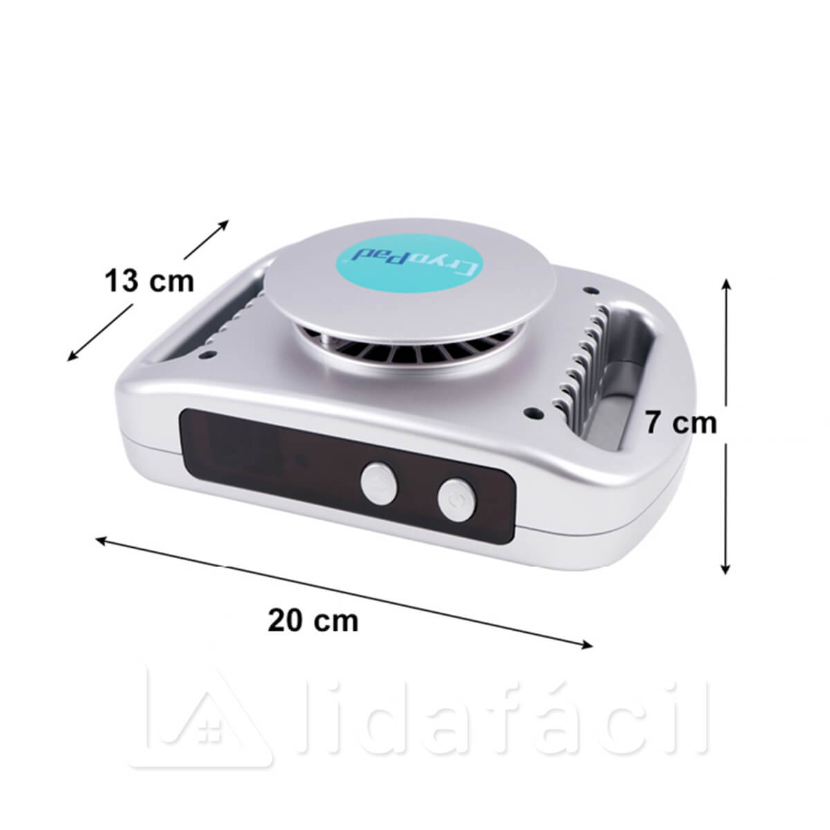 Criolipólise de Placas Portátil Queima e Congela Gordura CryoPad