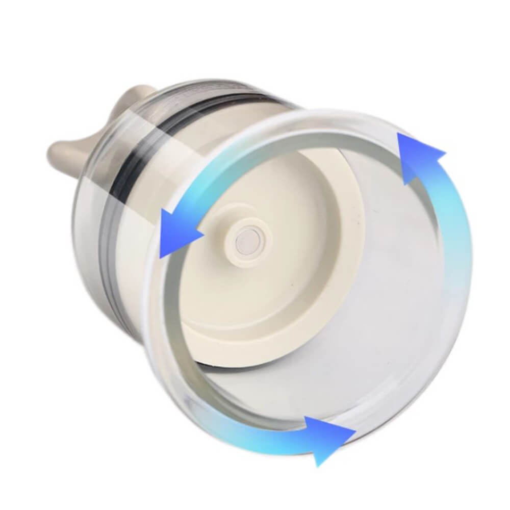 Ventosas Para Ventosaterapia Rotativos em Espiral Manual Kit 4 Unidades