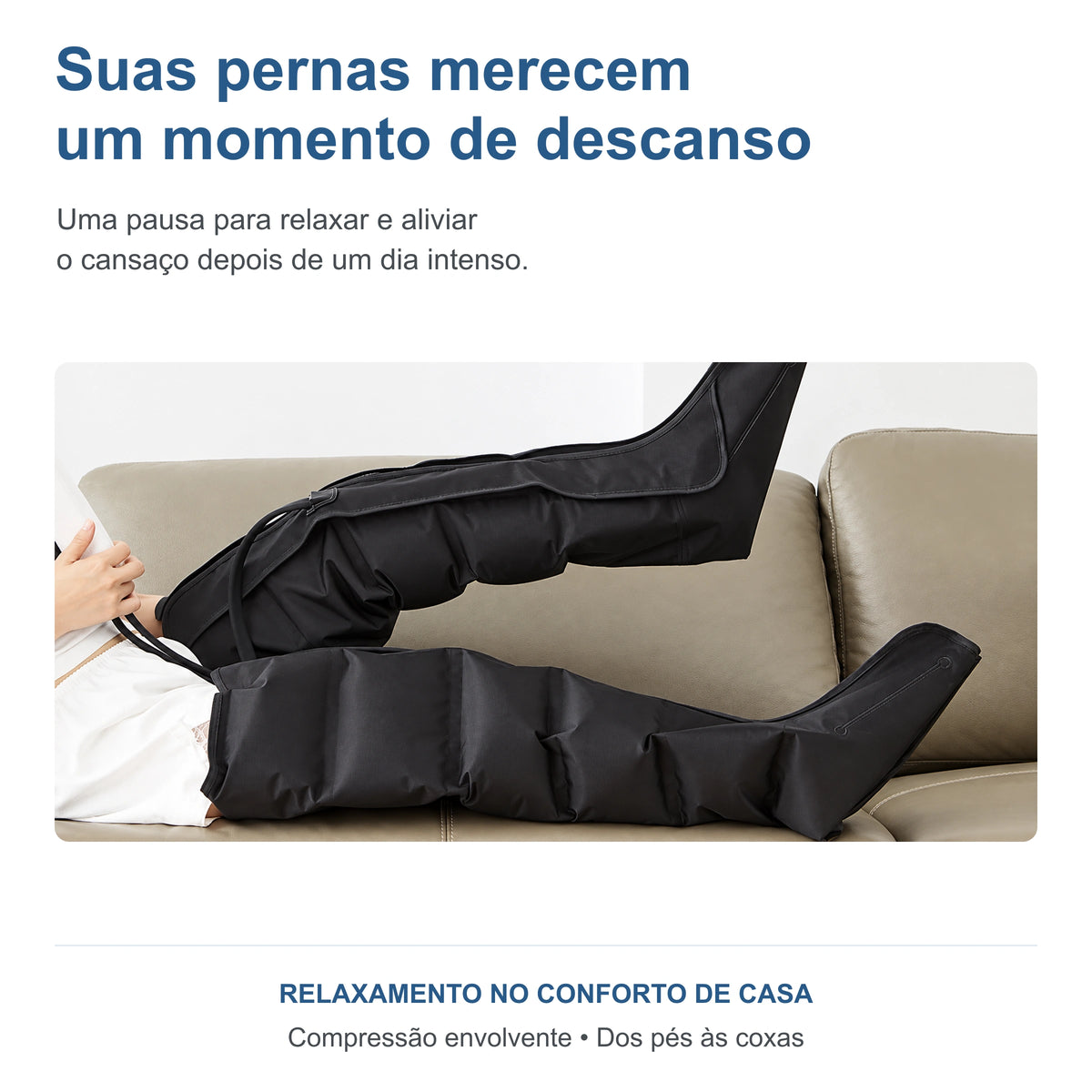 Bota de Compressão Pneumática Recovery LF-2027