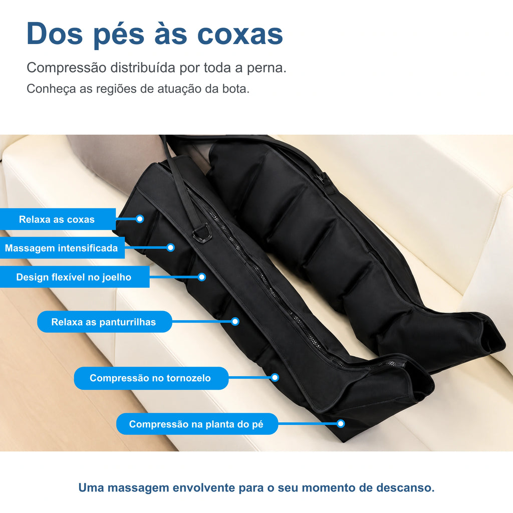 Bota de Compressão Pneumática Recovery LF-2027
