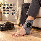 Massageador de Tornozelo e Pé com Aquecimento e Vibração, Sem Fio