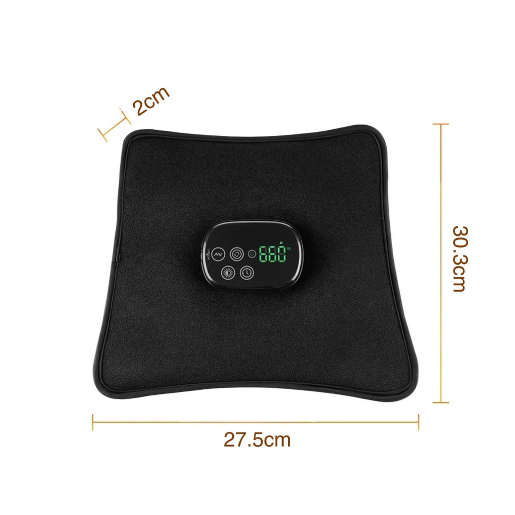 Cinta LED Terapia Infravermelho Corporal para Fisioterapia de Lombar, Joelhos e Articulações - Sem Fio