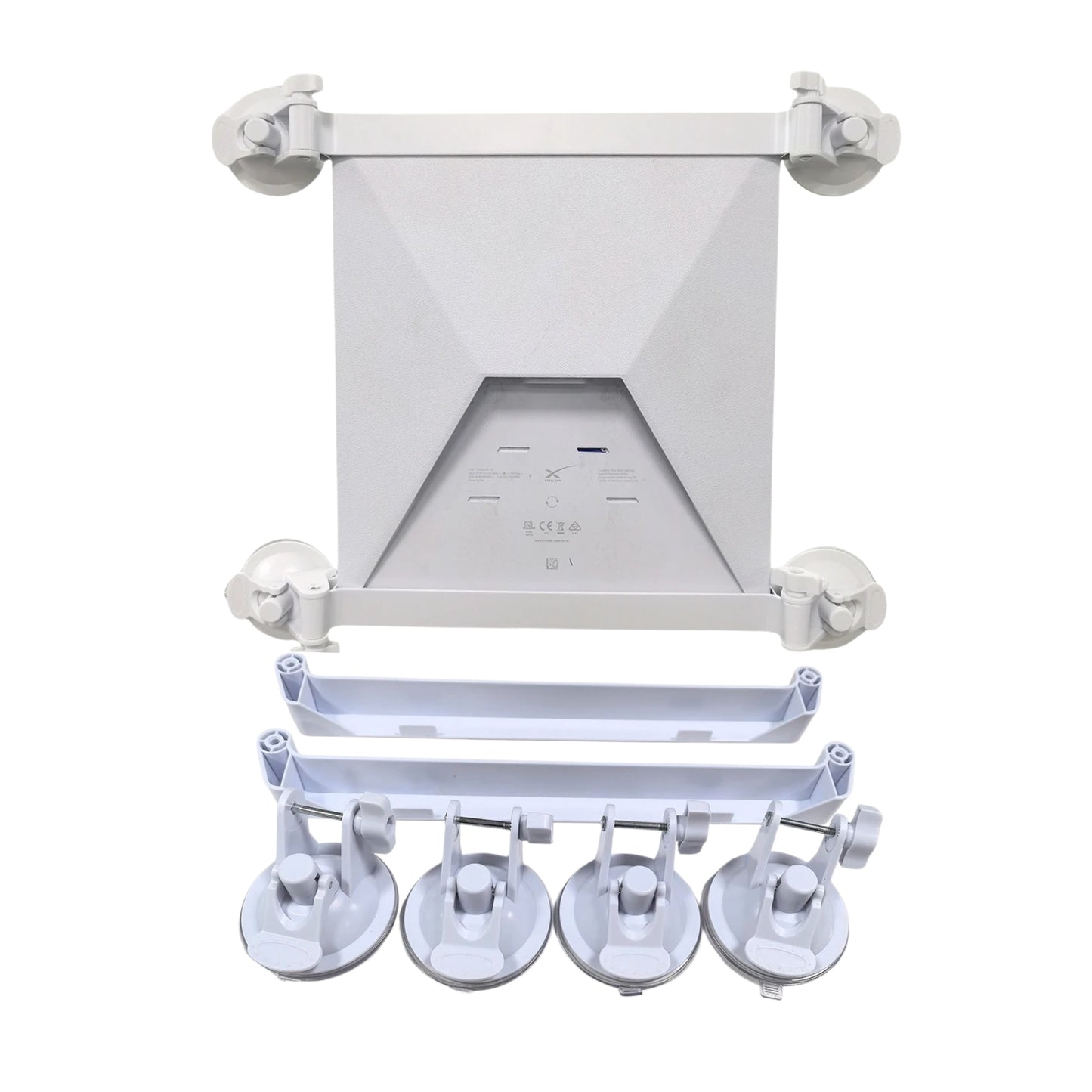 Suporte Starlink Mini 4 Ventosas Industriais e 2 Travessas - Maior Estabilidade