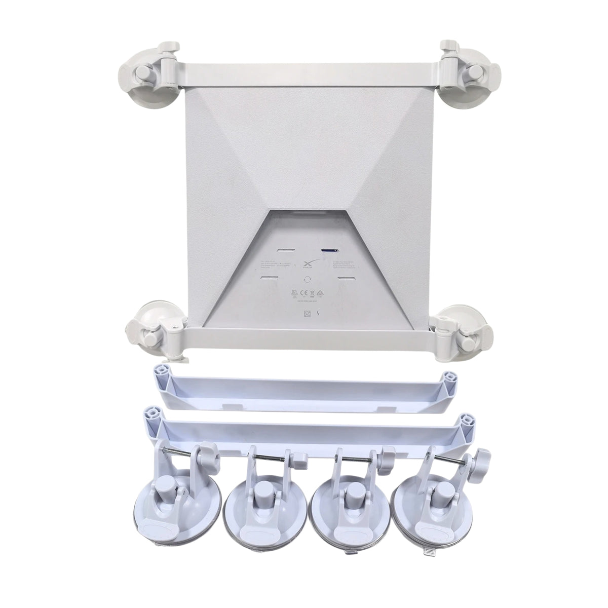 Suporte Starlink Mini 4 Ventosas Industriais e 2 Travessas - Maior Estabilidade