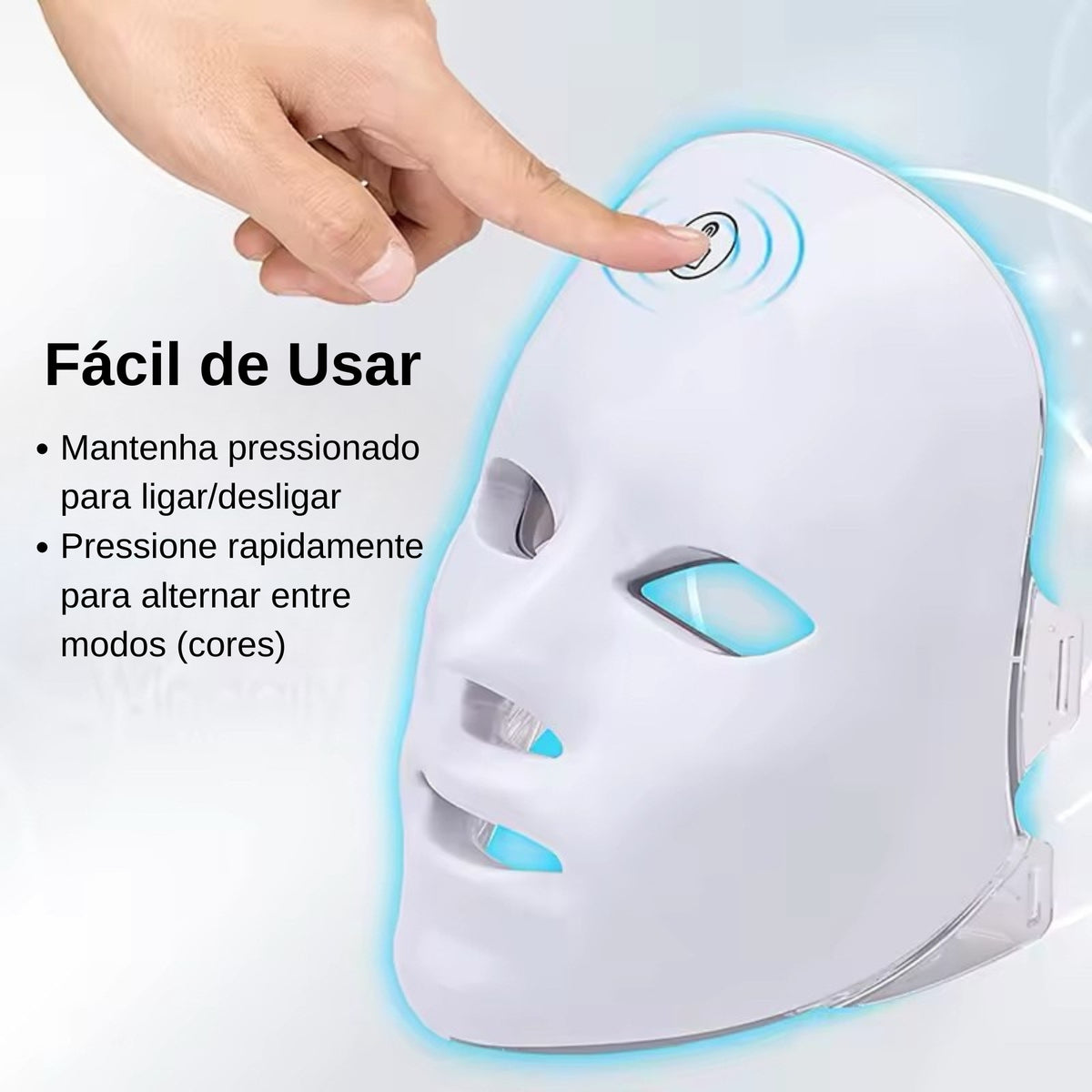Mascara de LED Facial Rejuvenescimento