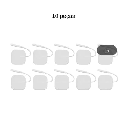 Pads Adesivos Eletrodos 5x5cm