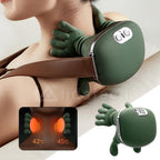 Massageador Portátil 4D para Pescoço e Costas - Simulador de Mãos Shiatsu