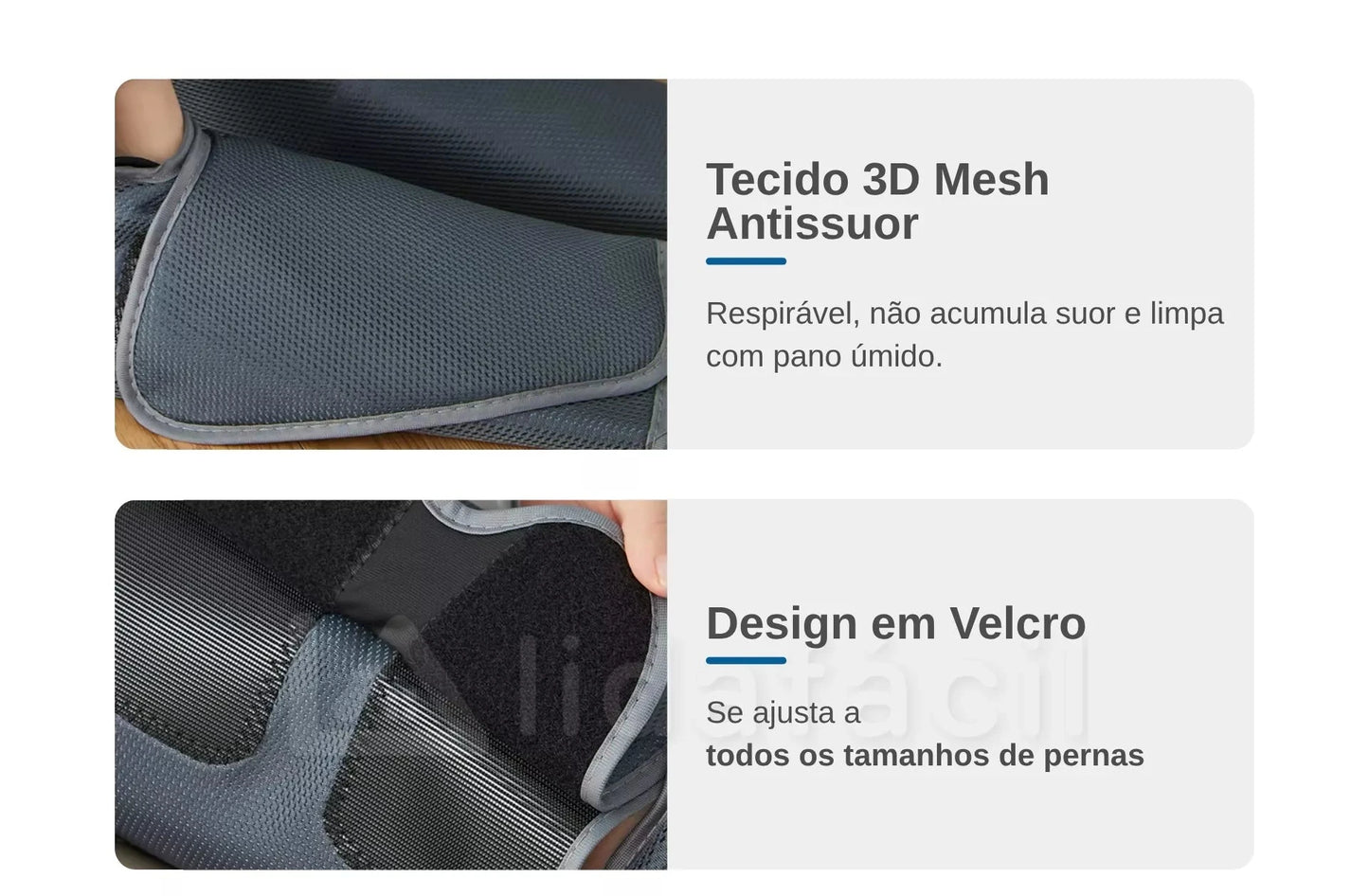 Bota de Compressão Pneumática Recovery - Com Aquecimento - Melhora da Circulação e Recuperação Muscular LF-2026