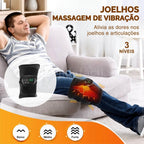 Cinta LED Terapia Infravermelho Corporal para Fisioterapia de Lombar, Joelhos e Articulações - Sem Fio