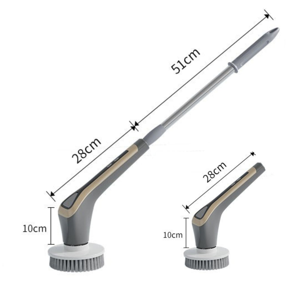 Mop Elétrico Sem Fio com Escova Giratória 300 RPM LF-2026