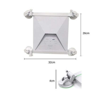 Suporte Starlink Mini 4 Ventosas Industriais e 2 Travessas - Maior Estabilidade
