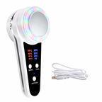 Dispositivo de Crioterapia Facial Quente e Frio com Fóton Azul - Massageador Anti-Acne e Lifting