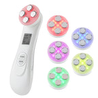 Aparelho Skin Care EMS, Radiofrequência Facial e LED - Cuidado Facial - 5 em 1