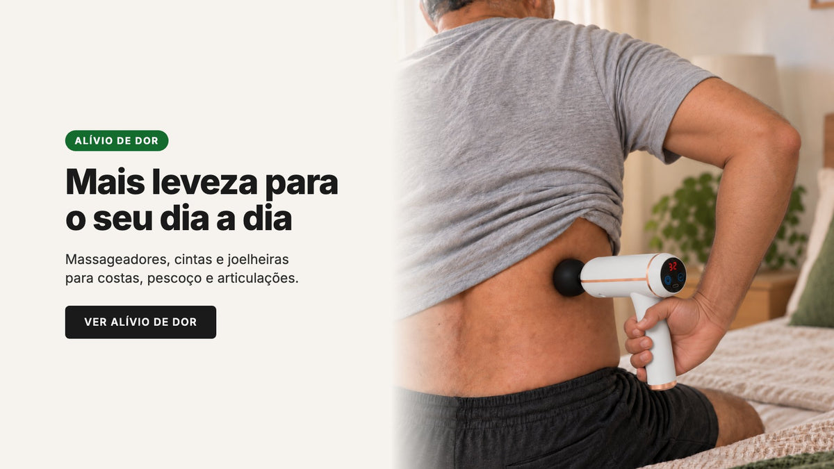 Mais leveza para o seu dia a dia — aparelhos para alívio de dor