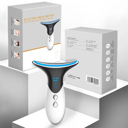 Massageador Facial Fototerapia LED Queima de Gordura Papada BluvySkin™