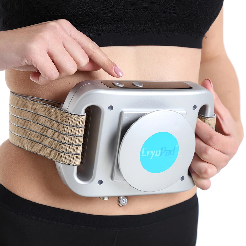 Criolipólise de Placas Portátil Queima e Congela Gordura CryoPad