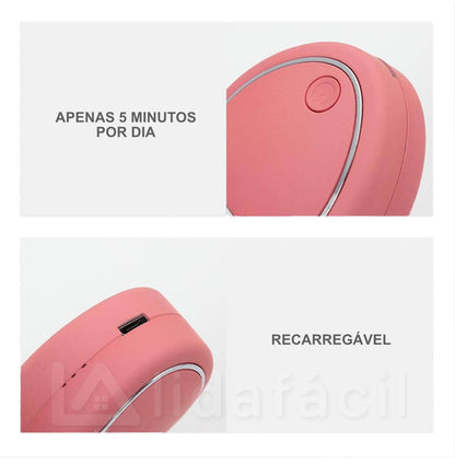 Massageador Microcorrente Levantamento Facial Removedor de Rugas