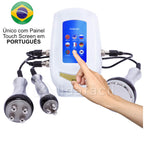 Aparelho Lipocavitação Ultrassom 40k e Radiofrequência LW101 Tela Touch Screen